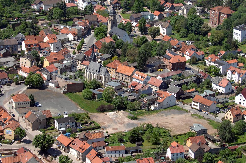 Friedrichroda aus der Vogelperspektive: Stadtansicht Friedrichroda