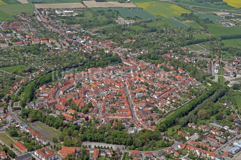 Luftbild Gardelegen - Stadtansicht Gardelegen