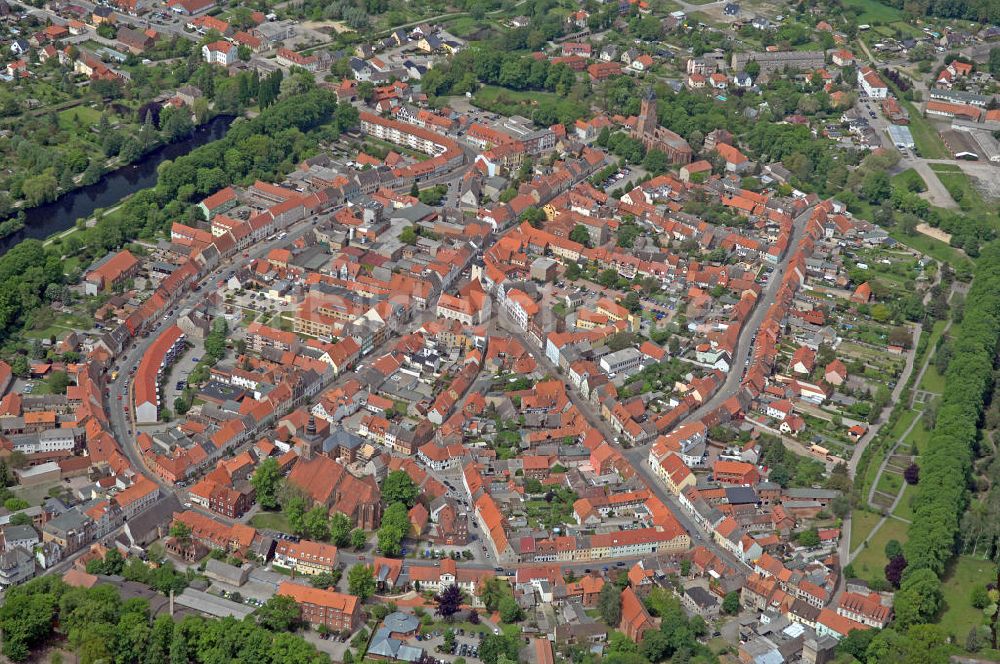 Gardelegen von oben - Stadtansicht Gardelegen