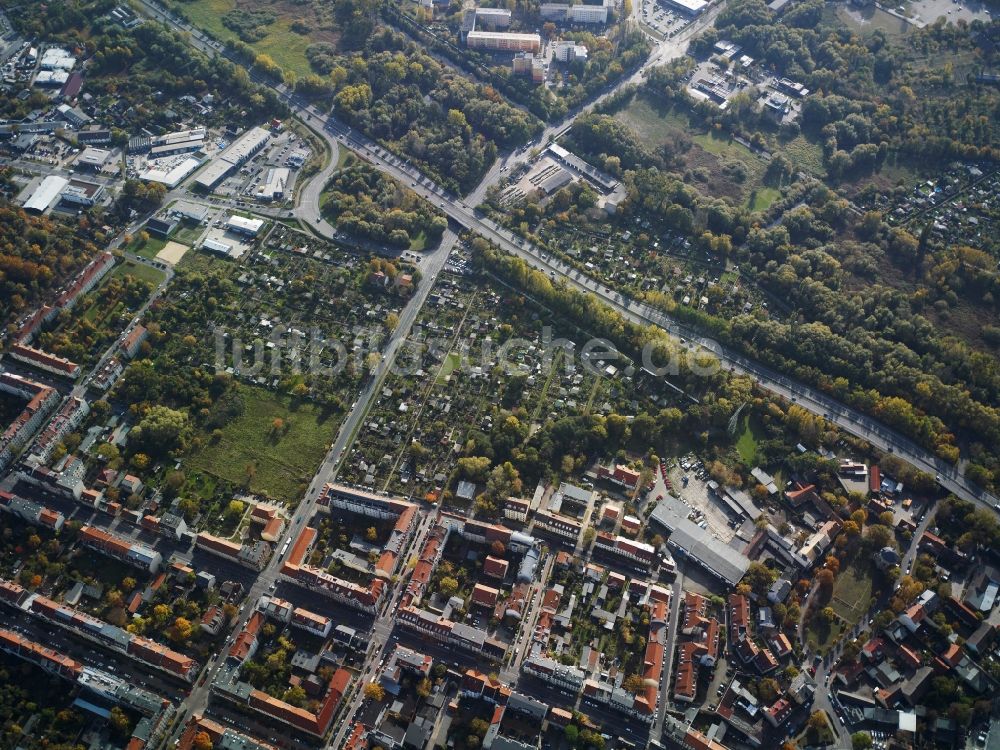 Potsdam von oben - Stadtansicht vom Gebiet um den Filmpark Babelsberg in Potsdam im Bundesland Brandenburg