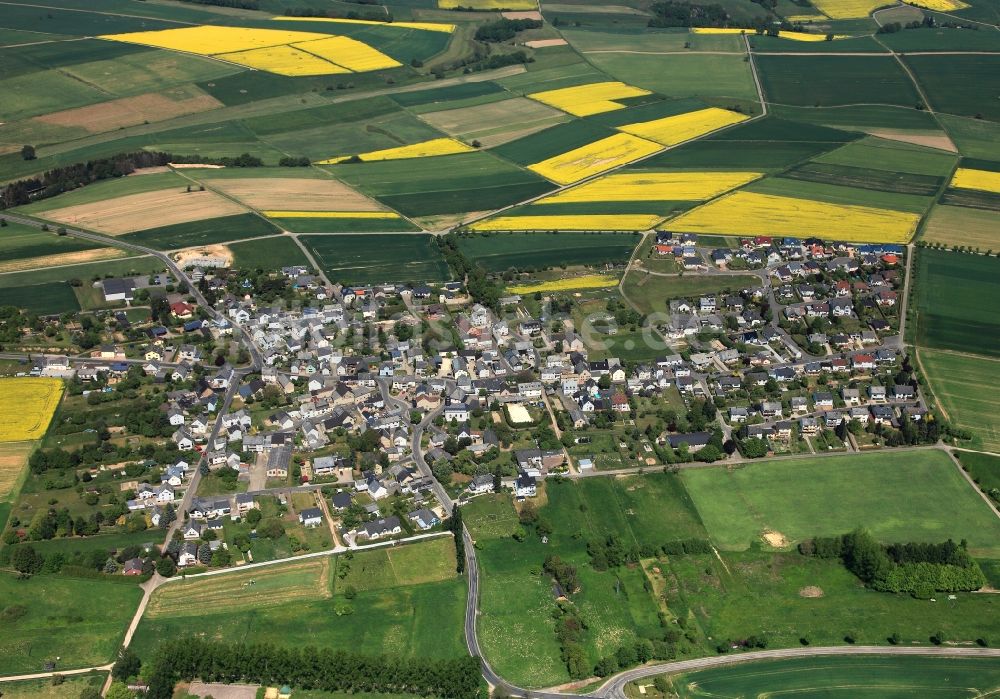 Luftbild Gemmerich - Stadtansicht von Gemmerich im Bundesland Rheinland-Pfalz