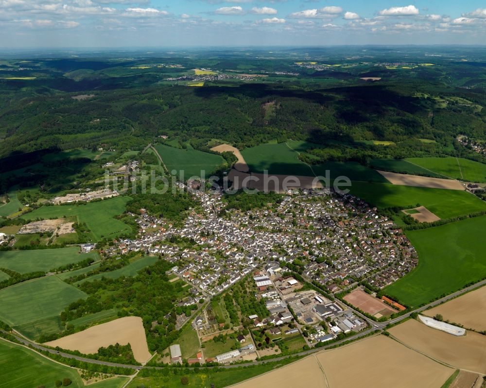 Gladbach von oben - Stadtansicht von Gladbach im Bundesland Rheinland-Pfalz