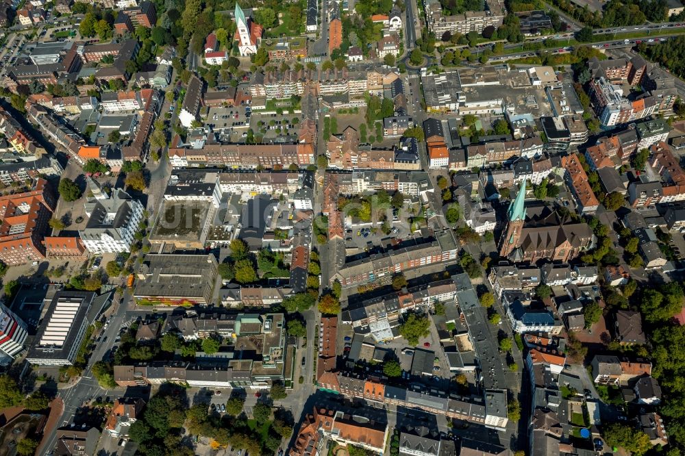 Gladbeck von oben - Stadtansicht von Gladbeck im Bundesland Nordrhein-Westfalen