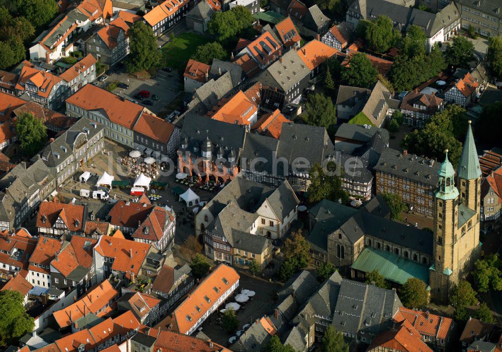 Luftaufnahme Goslar - Stadtansicht von Goslar in Niedersachsen