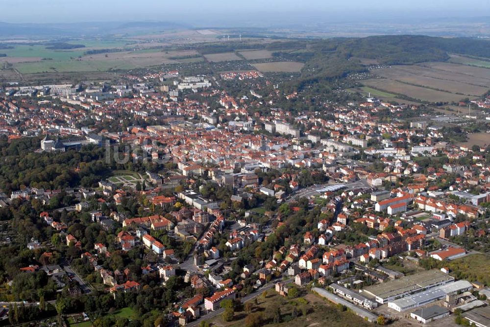 Luftaufnahme Gotha - Stadtansicht von Gotha