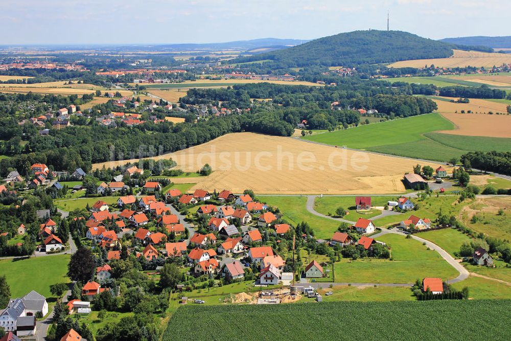 Großschweidnitz aus der Vogelperspektive: Stadtansicht Großschweidnitz