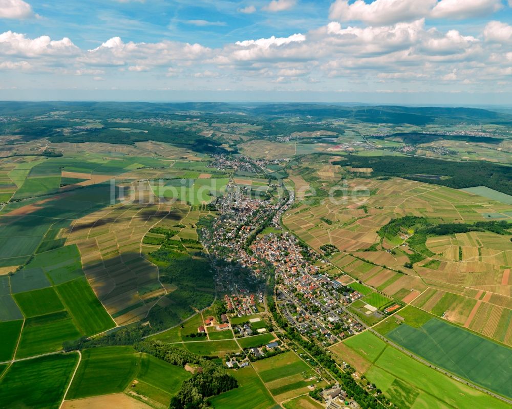 Luftaufnahme Guldental - Stadtansicht von Guldental im Bundesland Rheinland-Pfalz