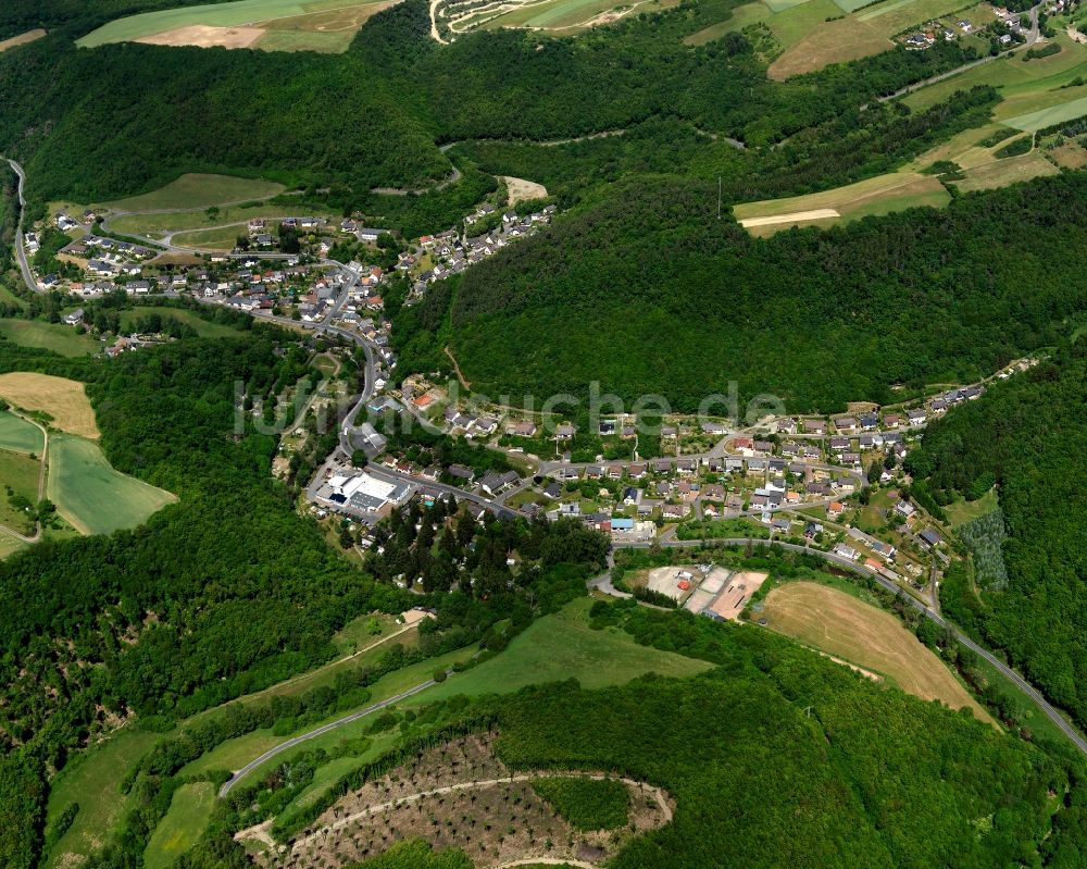 Luftbild Hahnenbach - Stadtansicht von Hahnenbach im Bundesland Rheinland-Pfalz