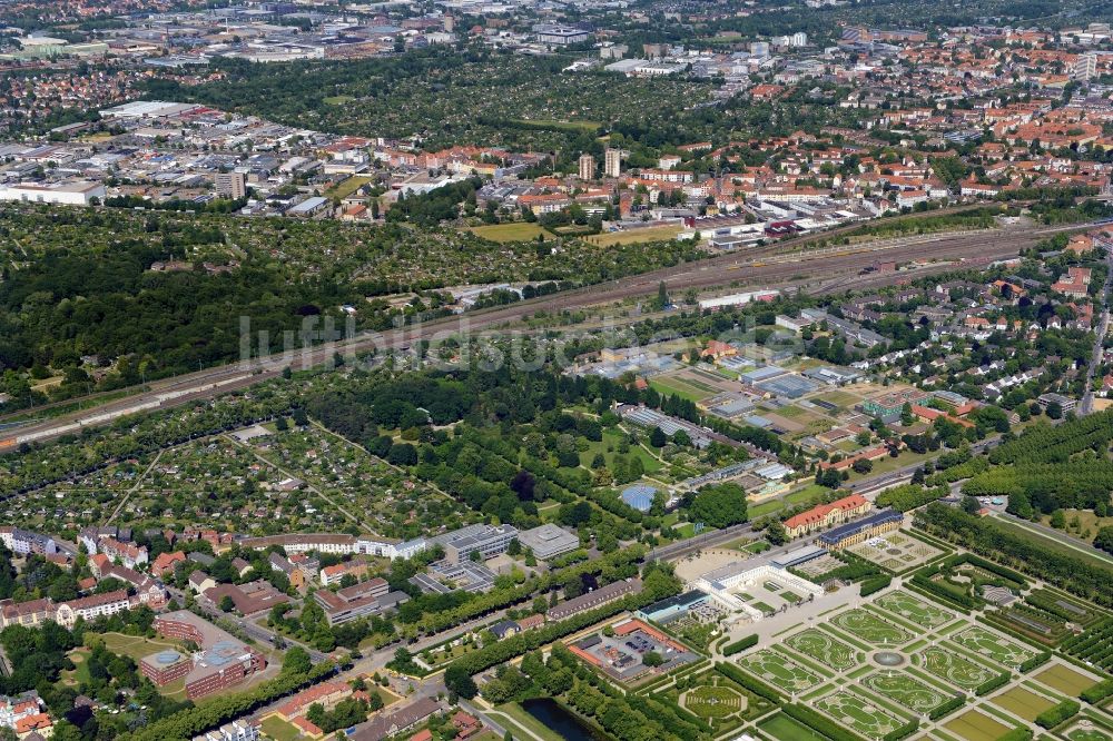 Luftaufnahme Hannover - Stadtansicht Hainholz im Stadtgebiet in Hannover im Bundesland Niedersachsen, Deutschland