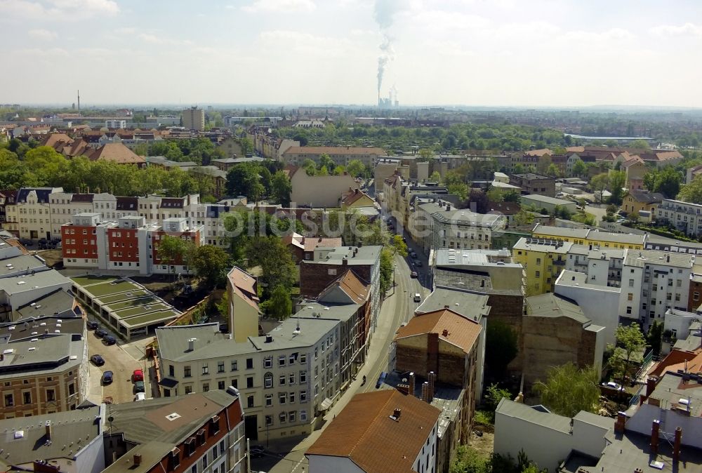 Luftbild Halle (Saale) - Stadtansicht von Halle ( Saale ) im Bundesland Sachsen-Anhalt