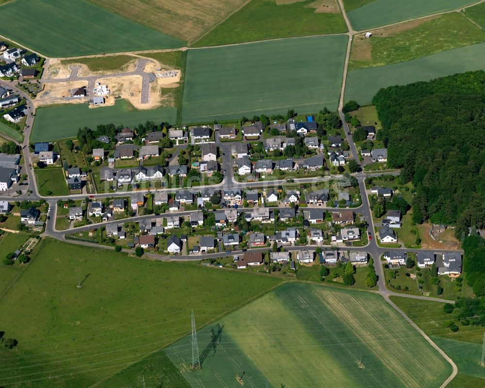 Halsenbach von oben - Stadtansicht von Halsenbach im Bundesland Rheinland-Pfalz