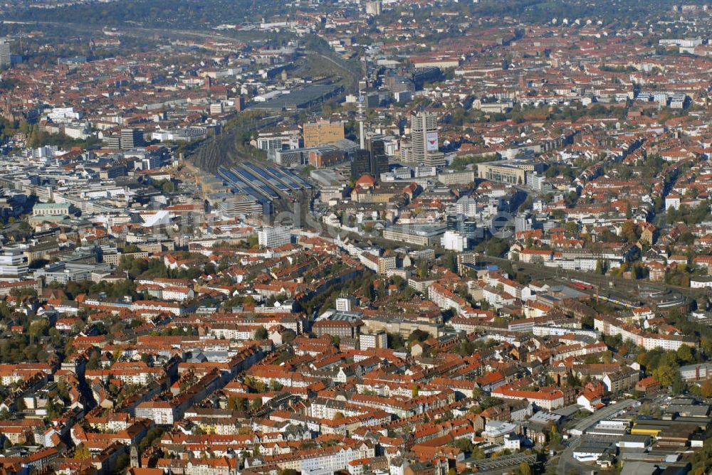 Luftaufnahme Hannover - Stadtansicht Hannover