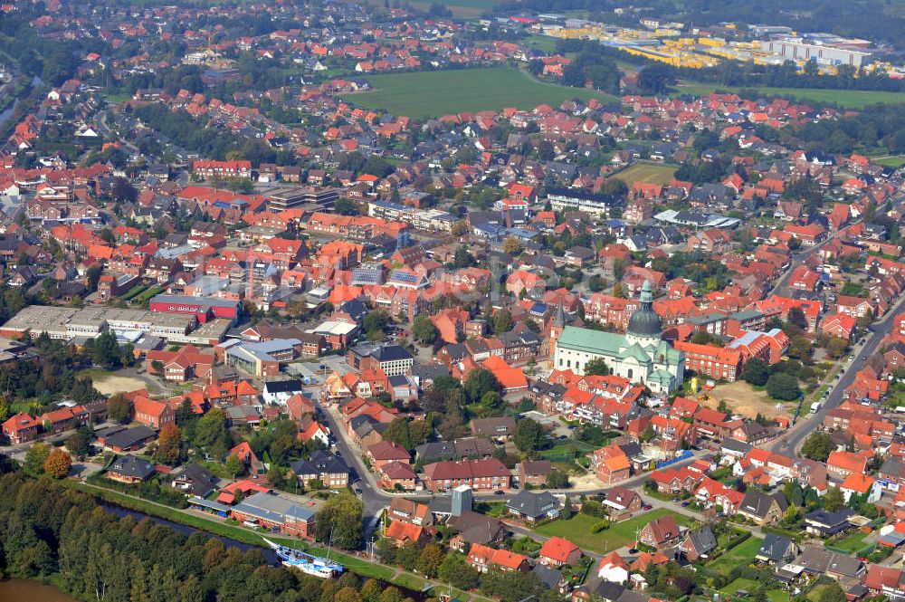 Luftaufnahme Haren - Stadtansicht Haren im Emsland