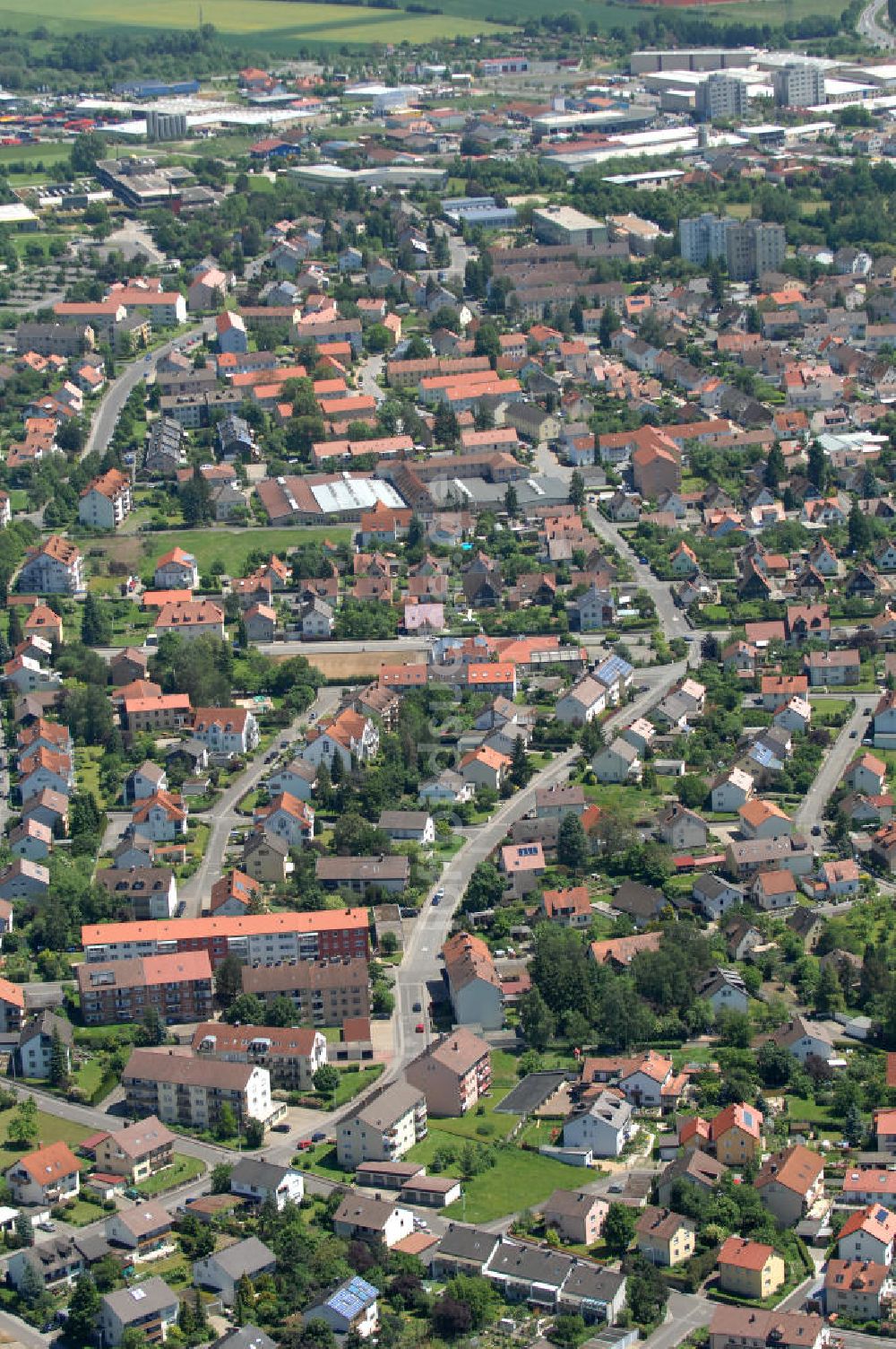 Luftbild Haßfurt - Stadtansicht Haßfurt in Bayern