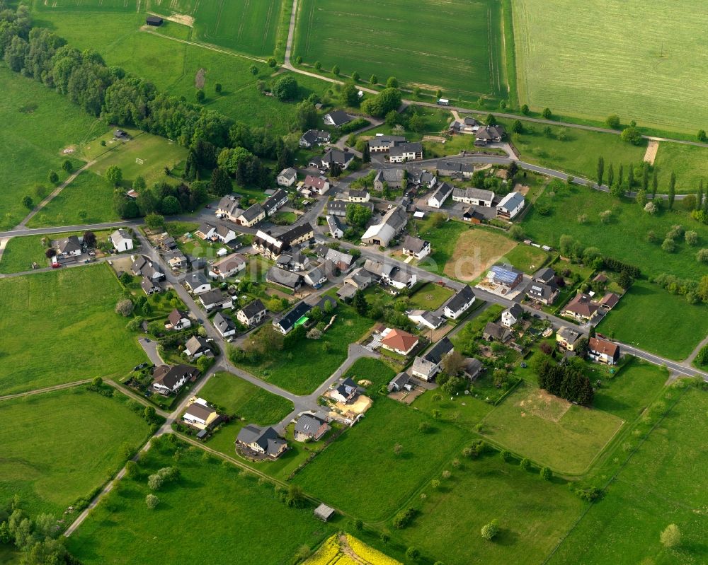 Höchstenbach von oben - Stadtansicht von Höchstenbach im Bundesland Rheinland-Pfalz