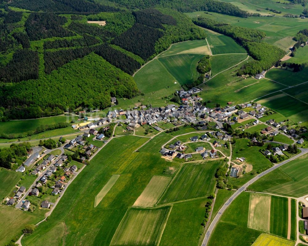 Luftaufnahme Herresbach - Stadtansicht von Herresbach im Bundesland Rheinland-Pfalz