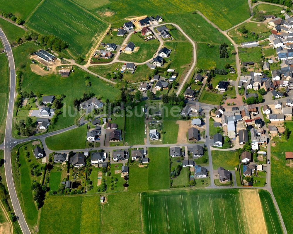 Herresbach von oben - Stadtansicht von Herresbach im Bundesland Rheinland-Pfalz