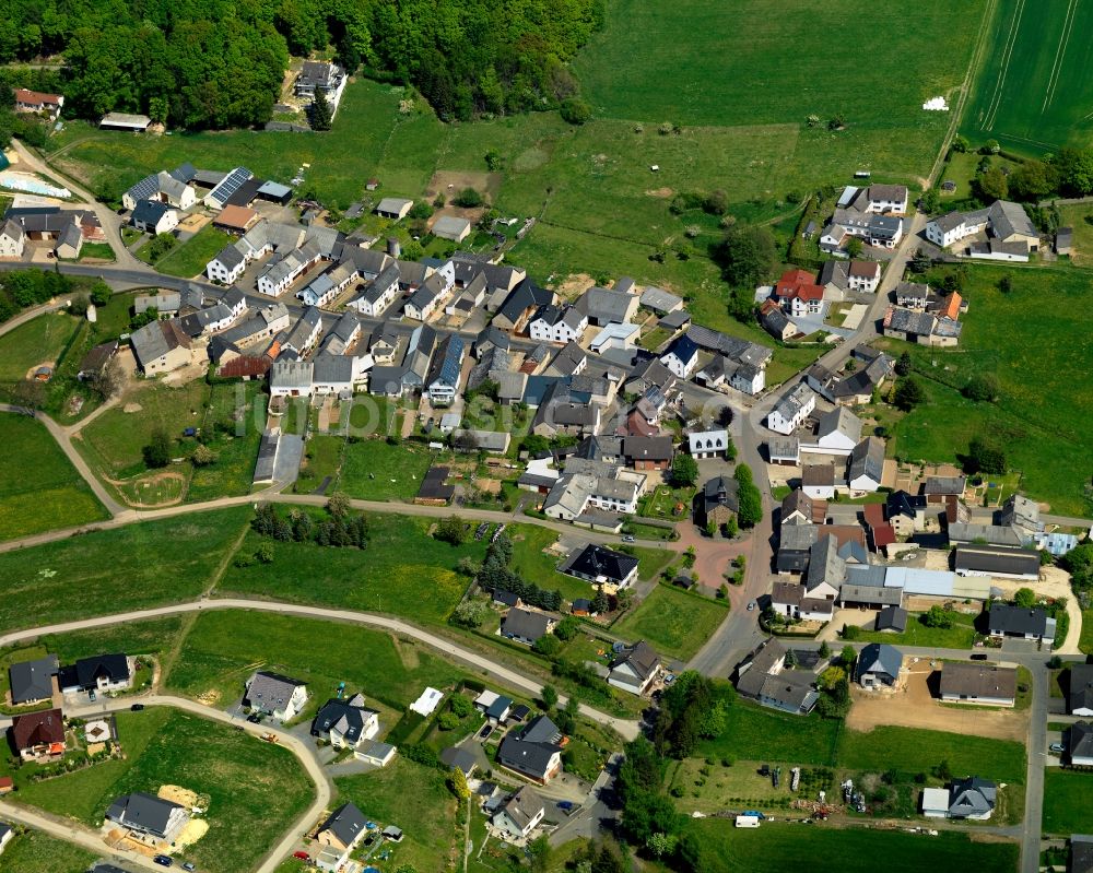 Herresbach aus der Vogelperspektive: Stadtansicht von Herresbach im Bundesland Rheinland-Pfalz