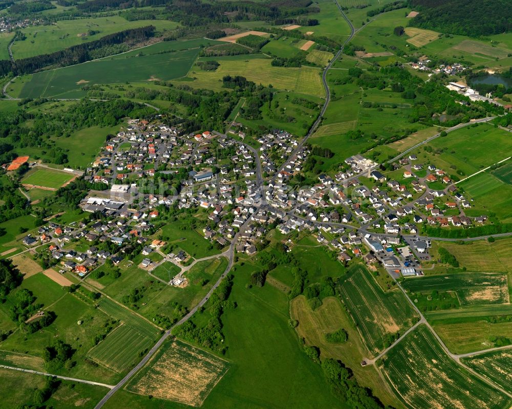 Herschbach von oben - Stadtansicht von Herschbach im Bundesland Rheinland-Pfalz