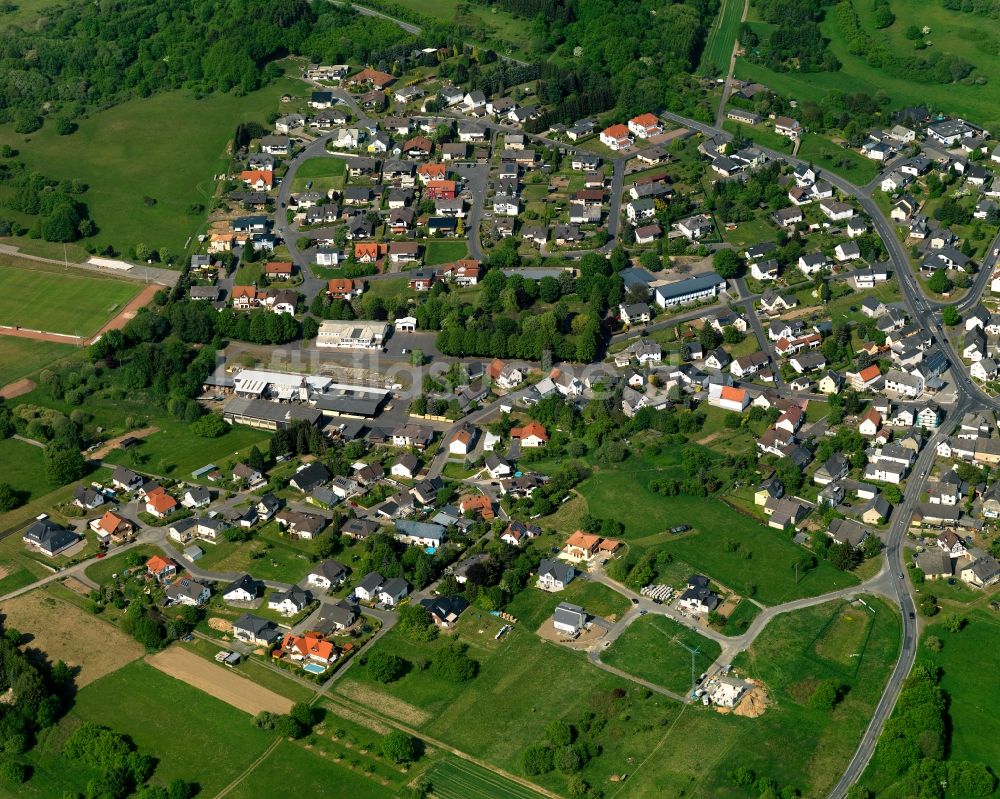 Herschbach aus der Vogelperspektive: Stadtansicht von Herschbach im Bundesland Rheinland-Pfalz