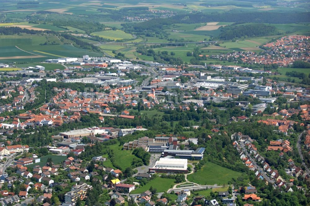 Luftbild Hohenroth - Stadtansicht Hohenroth in Bayern