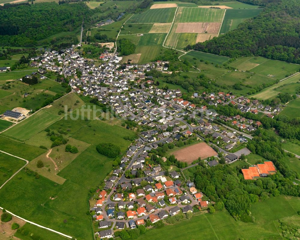 Luftaufnahme Holler - Stadtansicht von Holler im Bundesland Rheinland-Pfalz