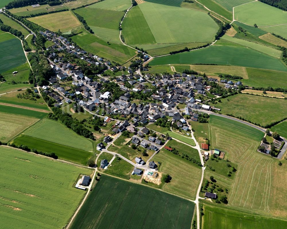 Luftaufnahme Holzbach - Stadtansicht von Holzbach im Bundesland Rheinland-Pfalz