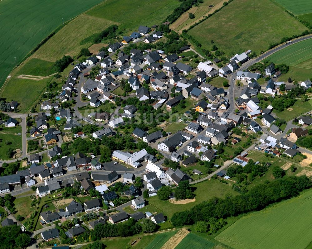 Holzbach von oben - Stadtansicht von Holzbach im Bundesland Rheinland-Pfalz