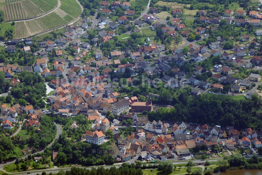 Luftaufnahme Homburg am Main - Stadtansicht Homburg am Main