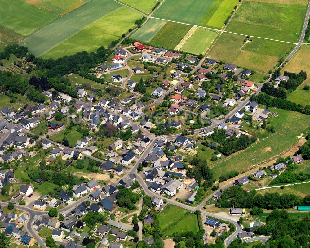 Luftbild Hottenbach - Stadtansicht von Hottenbach im Bundesland Rheinland-Pfalz