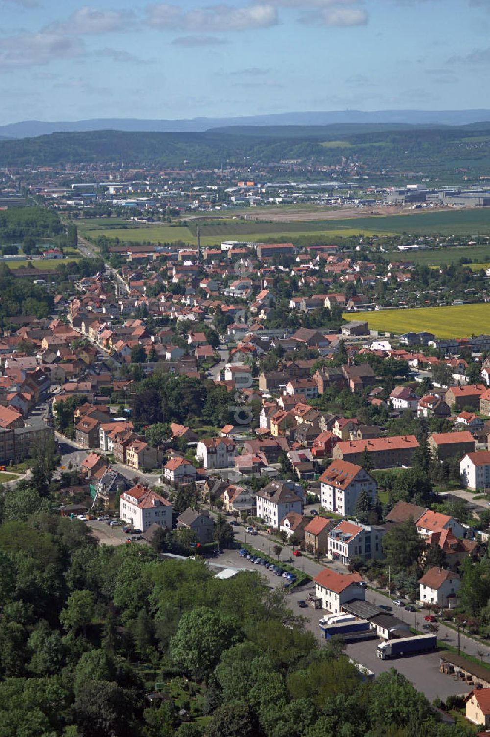 Luftaufnahme Ichtershausen - Stadtansicht Ichtershausen