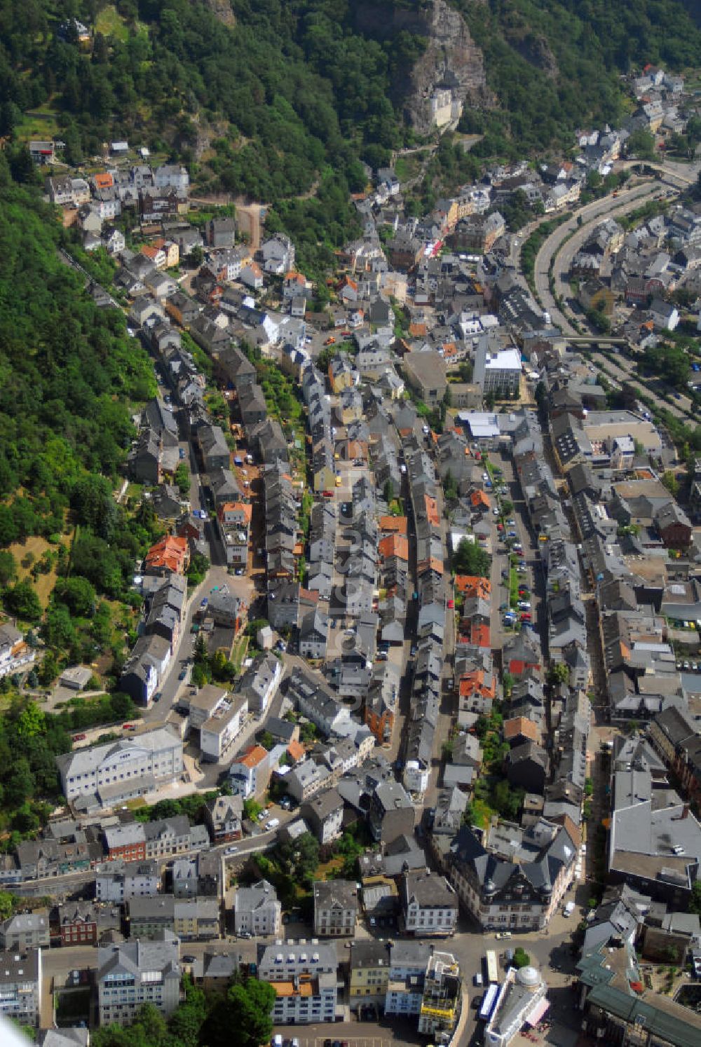 Idar-Oberstein aus der Vogelperspektive: Stadtansicht Idar-Oberstein