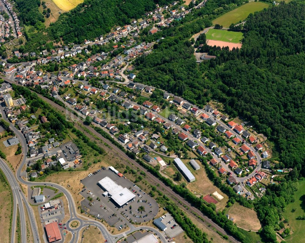 Luftbild Idar-Oberstein OT Nahbollenbach - Stadtansicht von Idar-Oberstein OT Nahbollenbach im Bundesland Rheinland-Pfalz