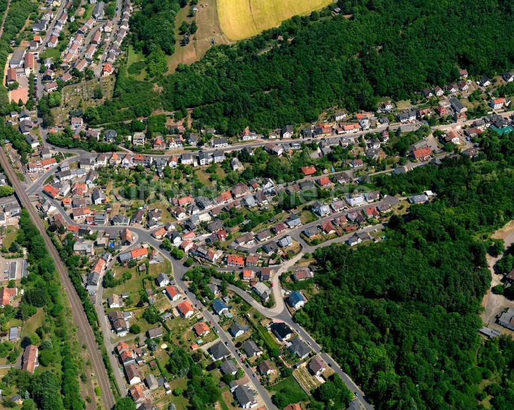 Idar-Oberstein OT Nahbollenbach von oben - Stadtansicht von Idar-Oberstein OT Nahbollenbach im Bundesland Rheinland-Pfalz