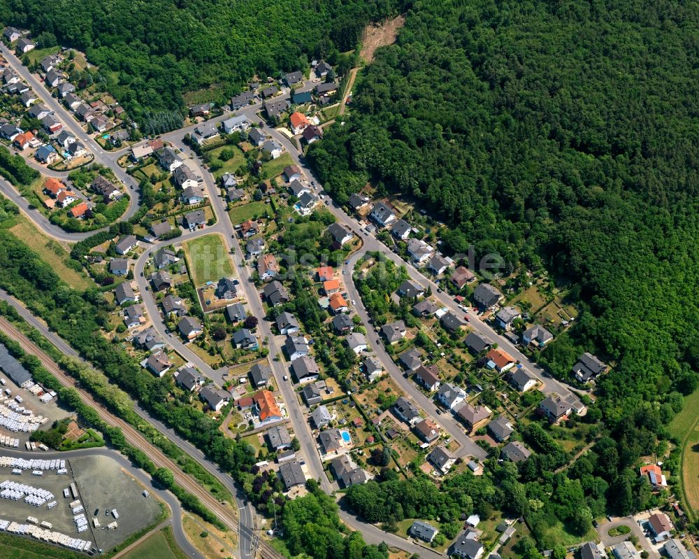 Luftaufnahme Idar-Oberstein OT Nahbollenbach - Stadtansicht von Idar-Oberstein OT Nahbollenbach im Bundesland Rheinland-Pfalz