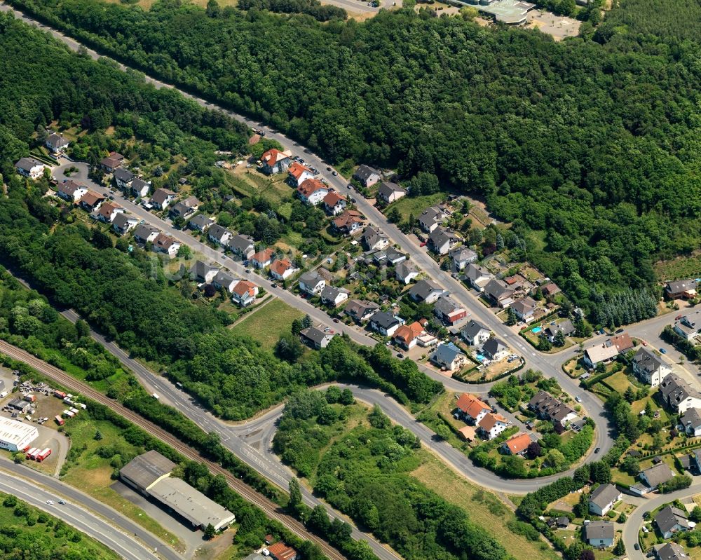 Idar-Oberstein OT Nahbollenbach von oben - Stadtansicht von Idar-Oberstein OT Nahbollenbach im Bundesland Rheinland-Pfalz