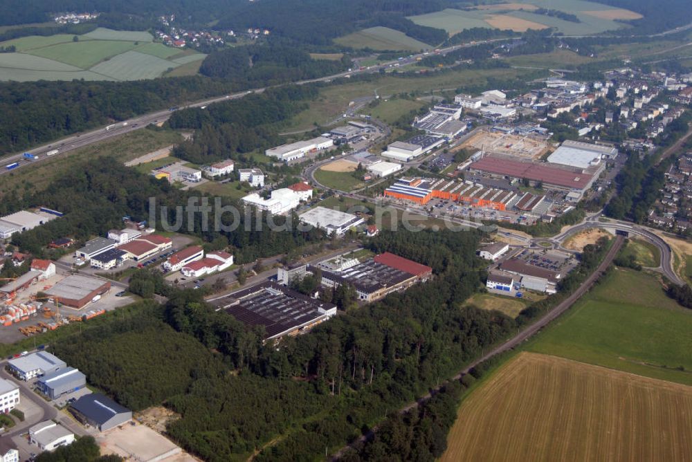 Luftbild Idstein - Stadtansicht Idstein