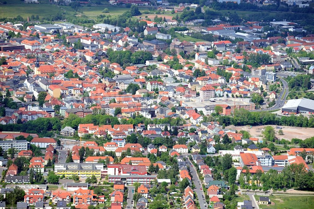 Luftbild Ilmenau - Stadtansicht von Ilmenau in Thüringen