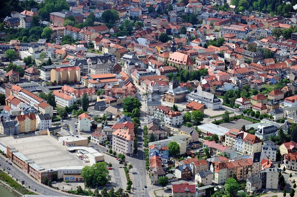 Luftaufnahme Ilmenau - Stadtansicht von Ilmenau in Thüringen