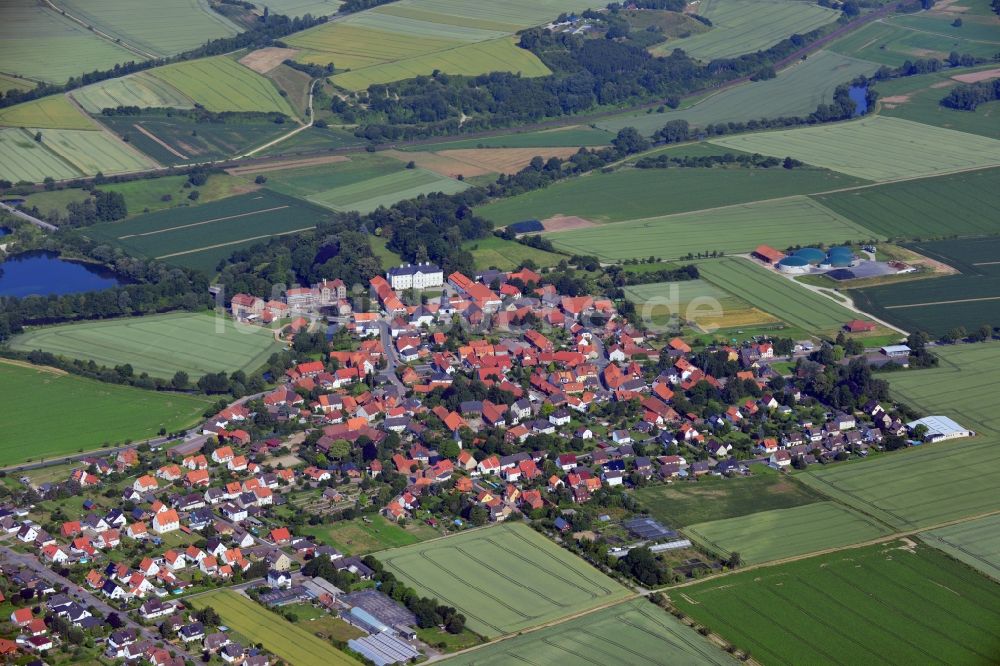 Luftbild Brüggen - Stadtansicht der Innenstadt von Brüggen im Bundesland Niedersachsen