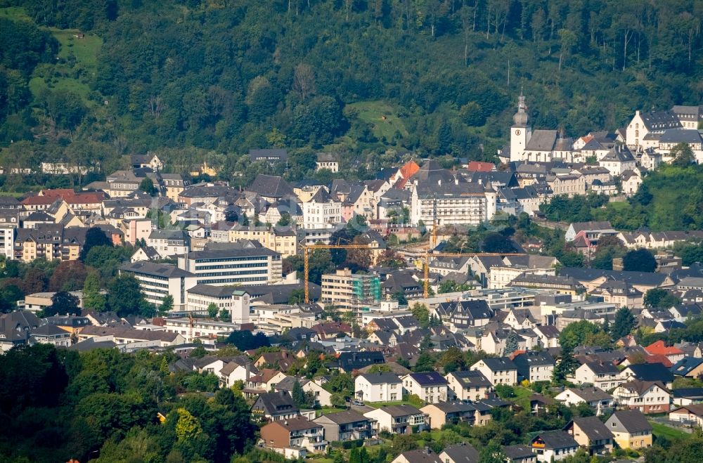 Luftbild Arnsberg - Stadtansicht vom Innenstadtbereich in Arnsberg im Bundesland Nordrhein-Westfalen, Deutschland