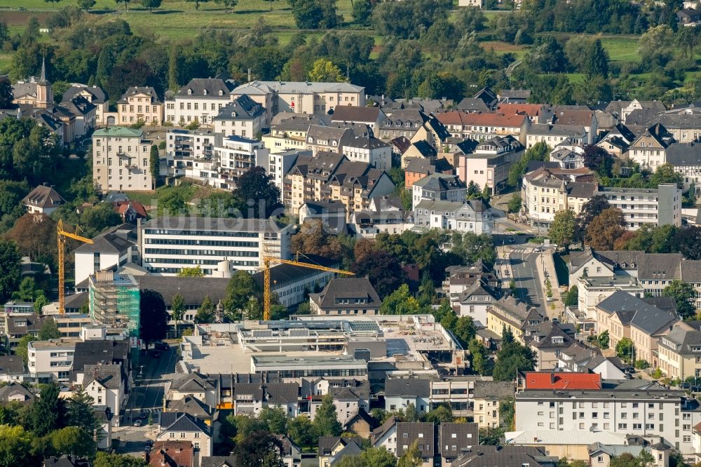 Luftaufnahme Arnsberg - Stadtansicht vom Innenstadtbereich in Arnsberg im Bundesland Nordrhein-Westfalen, Deutschland