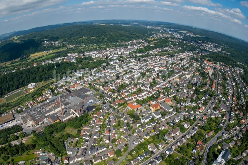 Luftbild Arnsberg - Stadtansicht vom Innenstadtbereich in Arnsberg im Bundesland Nordrhein-Westfalen, Deutschland