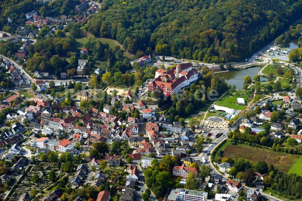 Luftbild Bad Iburg - Stadtansicht vom Innenstadtbereich in Bad Iburg im Bundesland Niedersachsen, Deutschland