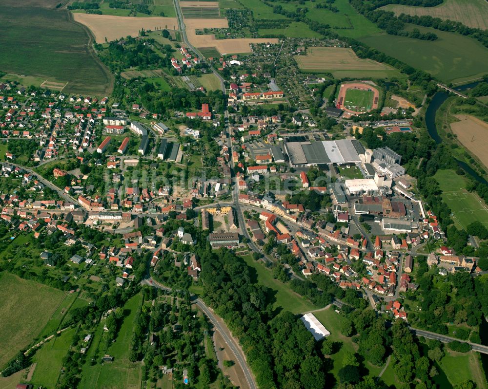 Luftbild Bad Köstritz - Stadtansicht Vom Innenstadtbereich In Bad ...