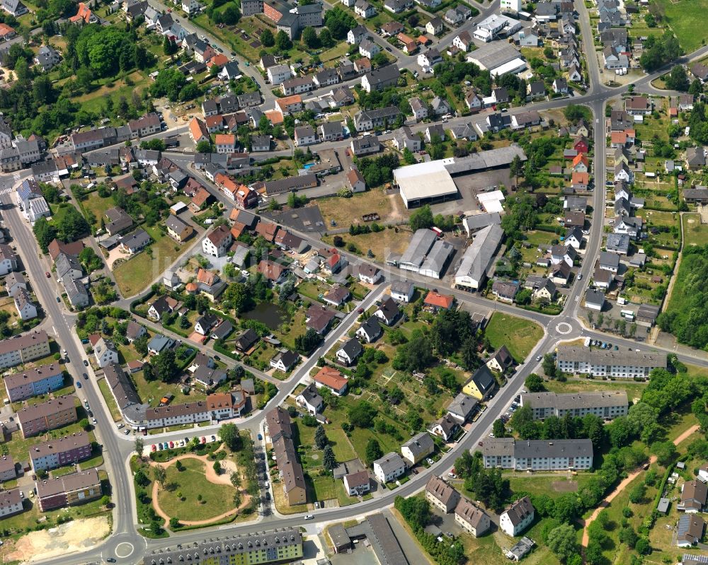 Luftaufnahme Birkenfeld - Stadtansicht vom Innenstadtbereich in Birkenfeld im Bundesland Rheinland-Pfalz