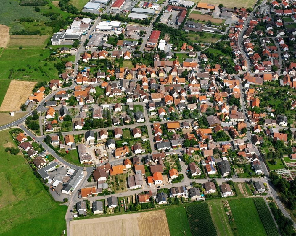 Botenheim von oben - Stadtansicht vom Innenstadtbereich in Botenheim im Bundesland Baden-Württemberg, Deutschland