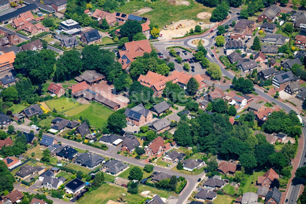 Luftbild Cappeln (Oldenburg) - Stadtansicht vom Innenstadtbereich in Cappeln (Oldenburg) im Bundesland Niedersachsen, Deutschland