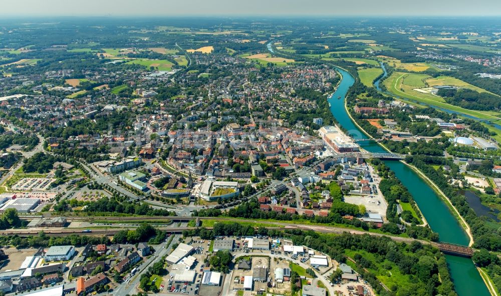 Luftbild Dorsten - Stadtansicht vom Innenstadtbereich in Dorsten im Bundesland Nordrhein-Westfalen