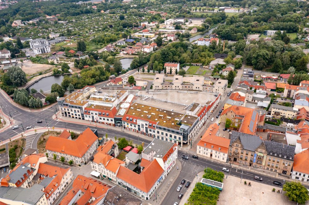 Luftbild Eberswalde - Stadtansicht vom Innenstadtbereich in Eberswalde im Bundesland Brandenburg, Deutschland